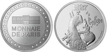 Astérix et le Griffon Médaille 2021 Monnaie de Paris - Astérix
