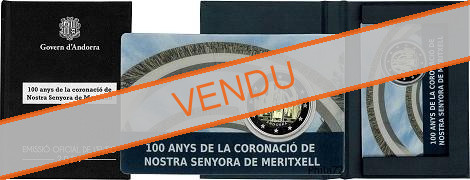 Commémorative 2 euros Andorre 2021 BE - Couronnement de Notre-Dame de Meritxell