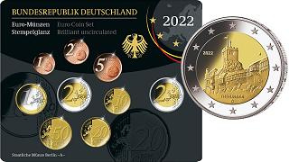 Coffret série monnaies euro Allemagne 2022 BU (en prévente)