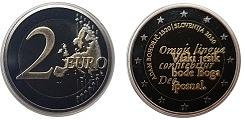 Commémorative 2 euros Slovénie 2020 BE - 500 ans Adam Bohoric