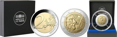 Commémorative 2 euros France 2022 BE Monnaie de Paris - Jacques Chirac