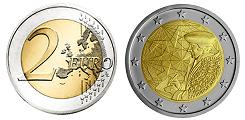 Commémorative 2 euros Grèce 2022 UNC - 35 Ans du Programme Erasmus