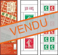 Carnet 100 ans de la Semeuse de Camée 2022 - 14 timbres dont 2 Maxi-Semeuse