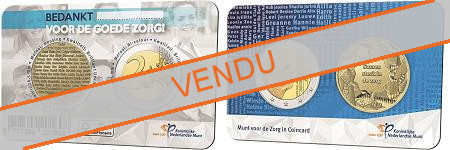 Coincard pièce 2 euros Pays-Bas + Médaille 2022 BU - Pont de Saint-Servais