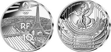 Commémorative 10 euros Argent Opéra Garnier France 2022 BE - Monnaie de Paris