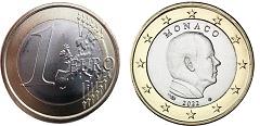 1 euro commémorative Monaco 2018 - Albert II. - Philantologie