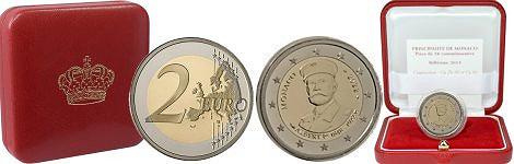 Commémorative 2 euros Monaco 2022 BE - 100 ans de la mort du Prince Albert 1er