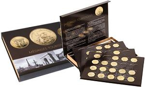 Coffret PRESSO Médailles Touristiques spécial collection pour 80 médailles