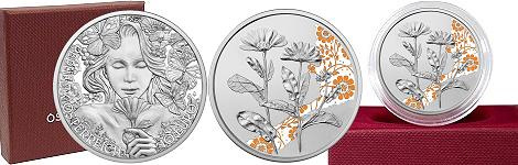 Commémorative 10 euros Argent Autriche 2022 BE - Le Souci