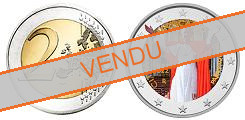 Commémorative 2 euros Vatican 2022 UNC en couleur type C - Naissance du pape Paul VI