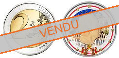2 euros Monaco 2022 UNC en couleur type C - Prince Albert II