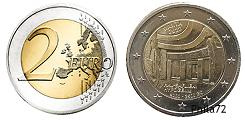 Commémorative 2 euros Malte 2022 UNC - Hypogée de Hal Saflieni