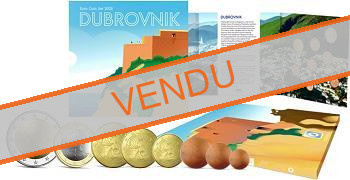 Coffret série monnaies euro Croatie 2023 BU
