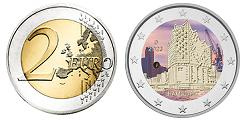 Commémorative 2 euros Allemagne 2023 UNC en couleur type E - Hambourg