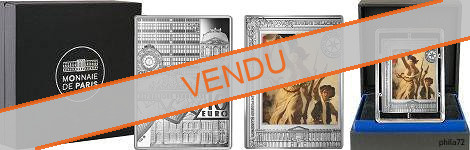 Commémorative 10 euros Argent La Liberté guidant le peuple de Delacroix 2023 BE - Monnaie de Paris