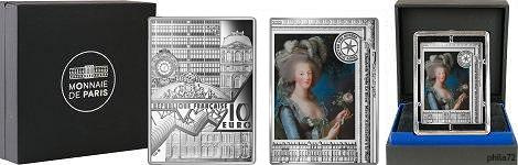 Commémorative 10 euros Argent Marie-Antoinette à la rose de Vigée 2023 BE - Monnaie de Paris