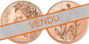 Commémorative 10 euros Cuivre Autriche 2023 UNC - Le Myosotis
