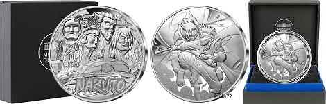 Commémorative 10 euros Argent Naruto et Sasuke 2023 BE - Monnaie de Paris