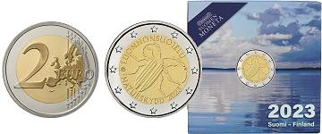 Commémorative 2 euros Finlande 2023 BE - Protection de la Nature