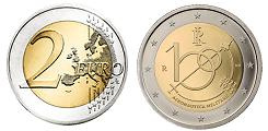 Italie 2012 - 10 centimes d'Euro - Pièce neuve de rouleau - Italia