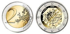 Commémorative 2 euros Allemagne 2023 UNC - Charlemagne