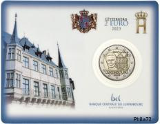 Commémorative 2 euros Luxembourg 2023 BU Coincard - Chambre des Députés