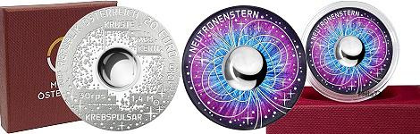 Commémorative 20 euros Argent Autriche 2023 Belle Epreuve - Etoile à neutrons