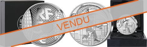 Commémorative 50 euros Argent Lacoste 2023 BE 5Oz - Monnaie de Paris