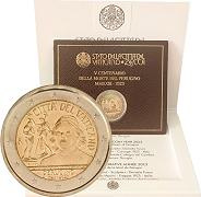 Commémorative 2 euros Vatican 2023 BU - 500 ans de la Mort du Pérugin