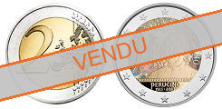 Commémorative 2 euros Vatican 2023 UNC en couleur type A - Mort du Pérugin