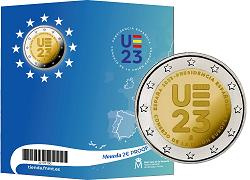 Commémorative 2 euros Espagne 2023 BE - Présidence de l'UE