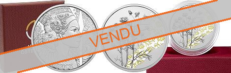 Commémorative 10 euros Argent Autriche 2023 BE - La Camomille
