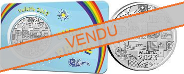 Commémorative 2.50 euros Malte 2023 BU Coincard - EuroPride