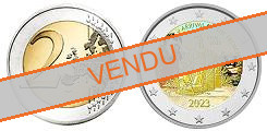 Commémorative 2 euros Malte 2023 UNC en couleur type D - Napoléon Bonaparte