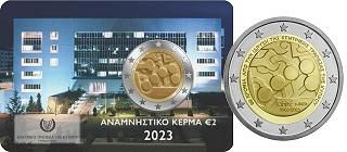 Commémorative 2 euros Chypre 2023 BU Coincard - Banque Centrale de Chypre