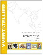 Catalogue de cotation Yvert et Tellier 2023 des timbres d'Asie Inde de Afghanistan à Tibet