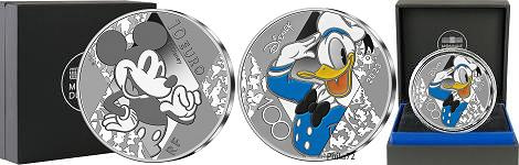 Commémorative 10 euros Argent Donald et Mickey 2023 Belle Epreuve - Monnaie de Paris