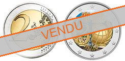 Commémorative 2 euros Andorre 2023 UNC en couleur type A - Entrée à l'ONU