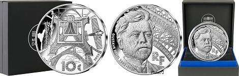 Commémorative 10 euros Argent Centenaire de Gustave Eiffel 2023 Belle Epreuve - Monnaie de Paris