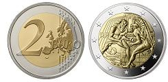 Commémorative 2 euros France 2024 BE Monnaie de Paris - Hercule JO Paris 2024