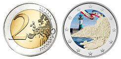 Commémorative 2 euros Allemagne 2024 UNC en couleur type C - Mecklembourg