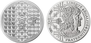Commémorative 20 euros Argent Le Louis d'Or 2024 - Monnaie de Paris