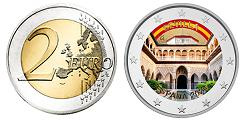 Commémorative 2 euros Espagne 2024 UNC en couleur type C - Cathédrale de Séville