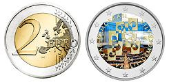 Commémorative 2 euros Finlande 2024 UNC en couleur type B - Elections et Démocratie