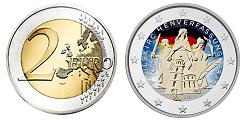 Commémorative 2 euros Allemagne 2024 UNC en couleur type A - Constitution de Francfort