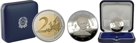 Commémorative 2 euros Italie 2024 BE - Rita Levi Montalcini (en prévente)