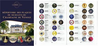 Répertoire Plaques Muselets du Champagne de VENOGE 1ère édition 2024 - Lambert