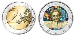 Commémorative 2 euros Italie 2024 UNC en couleur type A - Rita Levi Montalcini (en prévente)