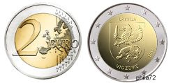 Commémorative 2 euros Lettonie 2016 UNC - Vidzeme