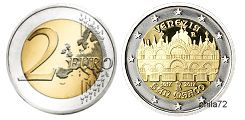 Commémorative 2 euros Italie 2017 UNC - Basilique Saint-Marc de Venise